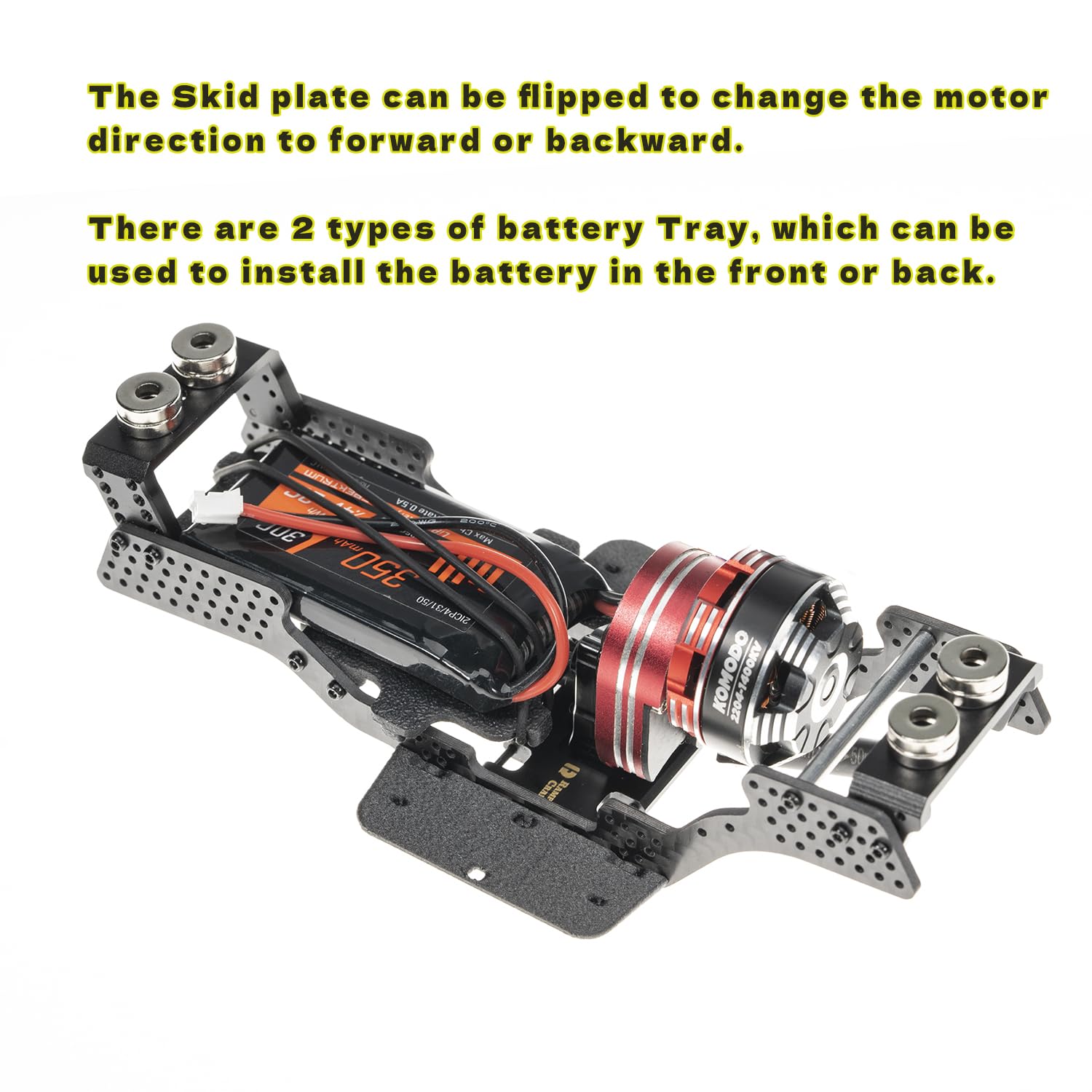 【CPC-L24】BoN Amazon.com: RampCrab Carbon Fiber Chassis Kit for SCX24, 7